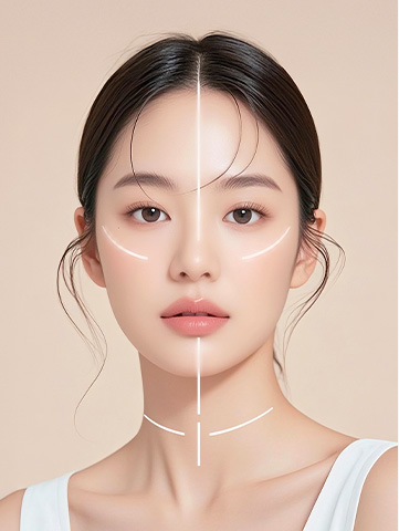 삐뚤어진 얼굴 교정,